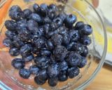 عکس مرحله 5 از دستور گلت چیز کیک بلوبری💙 Blueberry Cheesecake Galette
