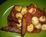 Foto langkah ke 4 dari resep Balado telor puyuh ikan Cue.