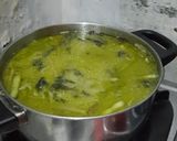 Foto langkah ke 4 dari resep Sayur bobor rebung & bayam.