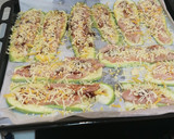 Foto del paso 4 de la receta: Rollitos de calabacín agridulces con queso Light