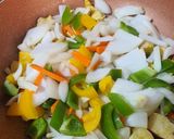Foto del paso 1 de la receta Tallarines con pollo y verduras