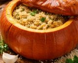 Foto del paso 1 de la receta Calabaza rellena de arroz al horno