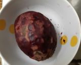 A picture of step 1 of Beetroot Hearts.