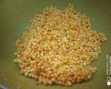 A picture of step 2 of Steamed Sabudana Papad.