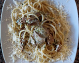 Foto del paso 4 de la receta: Bucattini con hongos deliciosos!🍜🍄