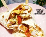 Une image de l'étape 6 de Wrap au poulet croustillant 😋.