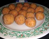 Foto langkah ke 6 dari resep Bola bola tempe keju cemilan si kecil.
