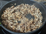 Arroz meloso de presa ibérica con setas