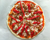 Foto del paso 8 de la receta: Pizza vegana de atún
