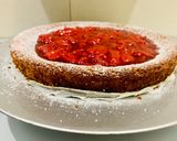 Foto del passaggio 8 della ricetta Torta allo yogurt con composta di fragole 🍓