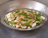 Hình bước làm 6 của món Cá diêu hồng hấp xì dầu