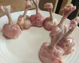 Csirke lollipop recept fázis 2 fotója