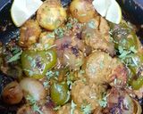 A picture of step 5 of Tandoori aloo - pyaaz subji.