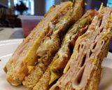 A picture of step 8 of The 409 Club Sandwich.