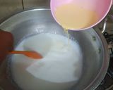A picture of step 3 of Fruit custard.