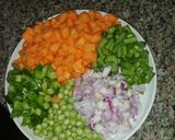 A picture of step 2 of Fried rice.