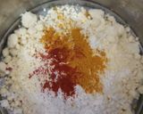 A picture of step 2 of Batata vada.