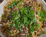 Foto langkah ke 5 dari resep Mie Ramen Korea JJapaguri RamDon Ala Parasite.