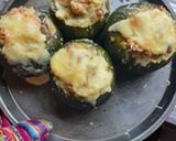 Foto del paso 4 de la receta: Zapallito relleno carne-champiñón