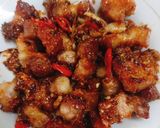 Hình bước làm 4 của món Thịt rang sả