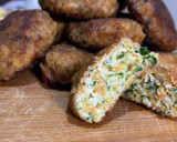 Foto del paso 5 de la receta: Nuggets de pollo, espinacas y zanahoria