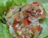 Foto del paso 8 de la receta: Hamburguesa🥬🍔🧆sin pan🥩🍅🧅