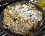 A picture of step 2 of Quick & Easy Bicol Laing.