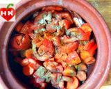 A picture of step 3 of Lamb and Vegetable Tagine.