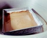 A picture of step 3 of Mud brownie without oven😍.