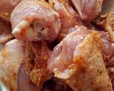 A picture of step 1 of Red Wine Vinegar Whole Chicken Fry.