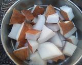 A picture of step 2 of Coconut milk.