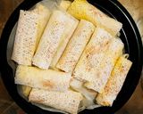 Hình bước làm 5 của món Bún thịt nướng Chả giò