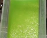 Gambar langkah 1 resipi Kuih lopes versi kukus.