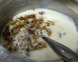 A picture of step 5 of Spinach Pakora Kadhi With Indian Herbed Rice - Punjabi meal For Dinner.