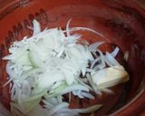 Foto del paso 2 de la receta: Rajas a la crema con queso mozzarella