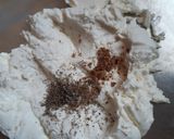 A picture of step 2 of Mango shrikhand ice-cream.