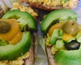 Foto del paso 5 de la receta: 🥖BRUSCHETAS🍞 DE 🍳HUEVOS🍳 Y 🥑PALTA🥑