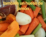 Foto del paso 2 de la receta: Puré de verduras con trocitos de jamón