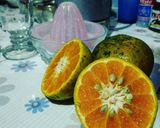 Foto langkah ke 1 dari resep Jeruk hangat madu sederhana.
