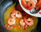 Foto langkah ke 5 dari resep Udang Saus Jeruk.