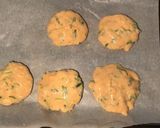 A picture of step 2 of Fish cake with Cabbage wrapper and Satay sauce.