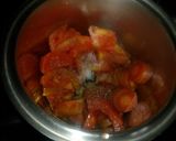 A picture of step 4 of Roasted carrot tomato soup.