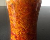 A picture of step 5 of Kachhi haldi pickle.