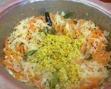 A picture of step 6 of Cabbage carrot thoran/ kerala style.