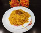 A picture of step 8 of Easy Chana Dal Pulav.