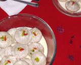 A picture of step 4 of Rabri chitau Pitha.