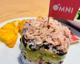 OMNI新鮪魚造型千層米漢堡/米蛋糕（全素）的食譜步驟9照片