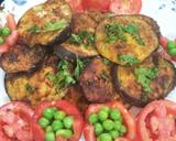 Vangya che kap (crisp Brinjal Slices) recipe step 3 photo