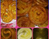 A picture of step 2 of Paneer/Chhena Jalebi.