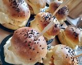 صورة لخطوة 2 من وصفة 🍔همبورغر بخبز خفيف ريشة 🍔